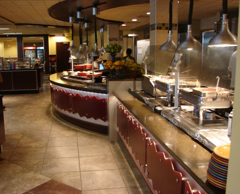 foodservice & restaurant counter